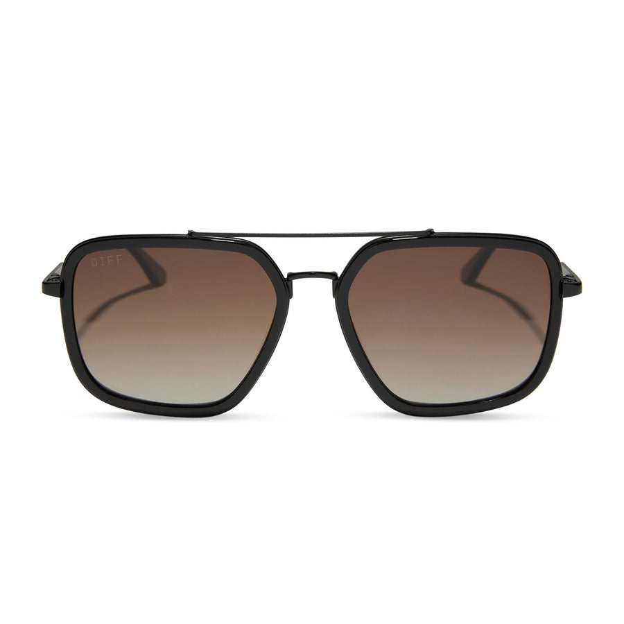 JORDAN MATTE BLACK POLARIZED SUNGLASSES
