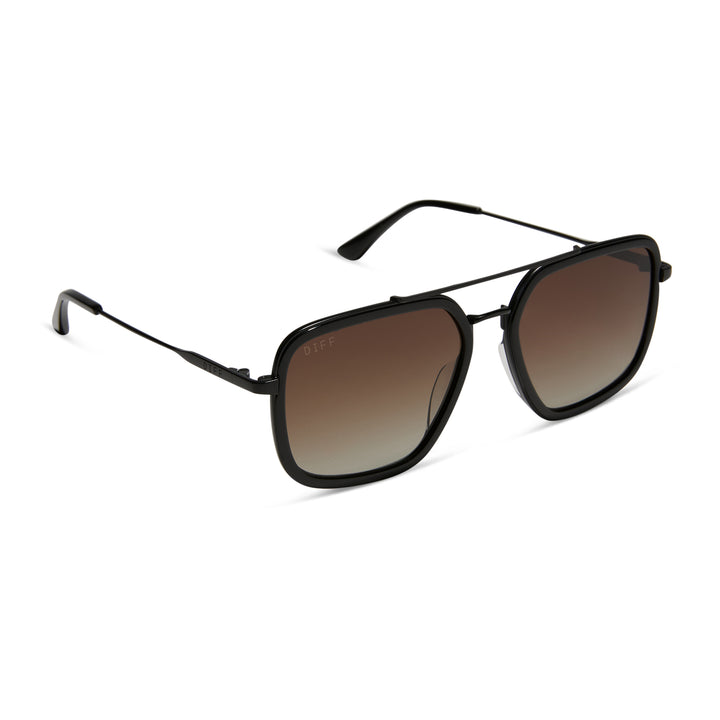 JORDAN MATTE BLACK POLARIZED SUNGLASSES