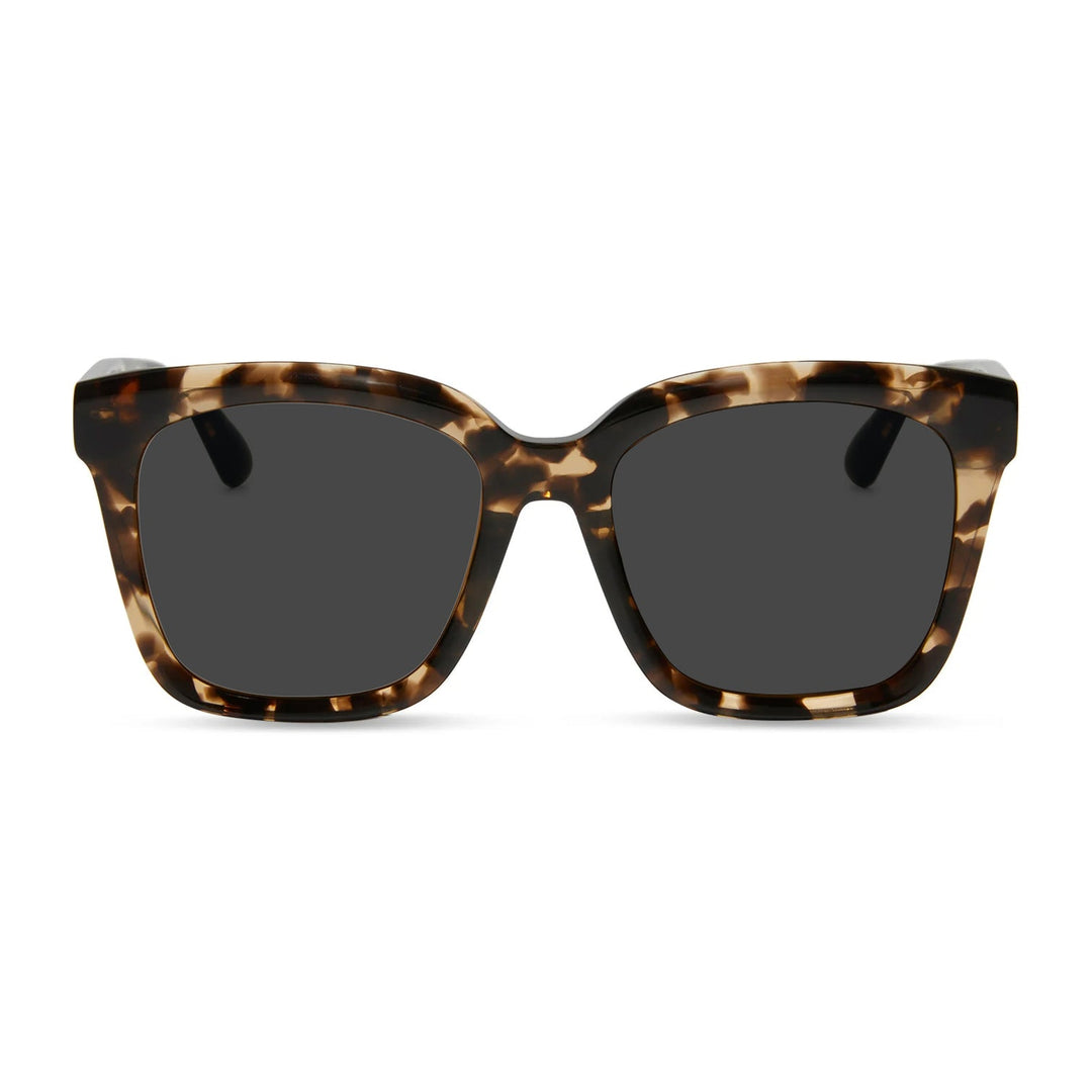 MEREDITH ESPRESSO BROWN TORTOISE SUNGLASSES