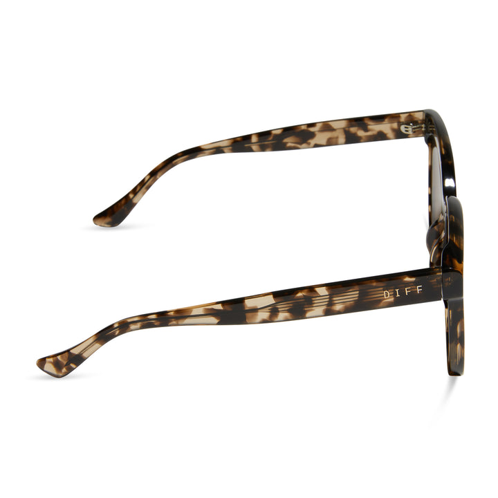MEREDITH ESPRESSO BROWN TORTOISE SUNGLASSES