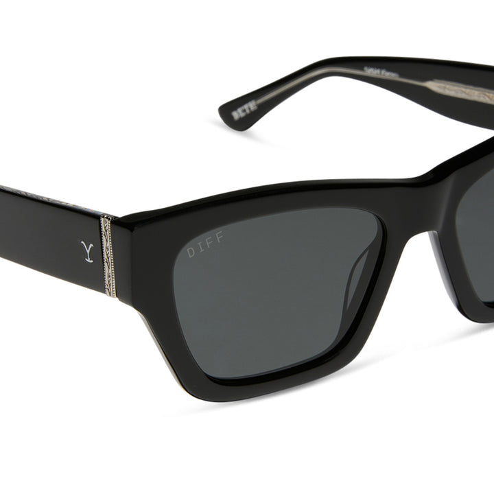 YELLOWSTONE BETH II BLACK NGHT SKY SUNGLASSES