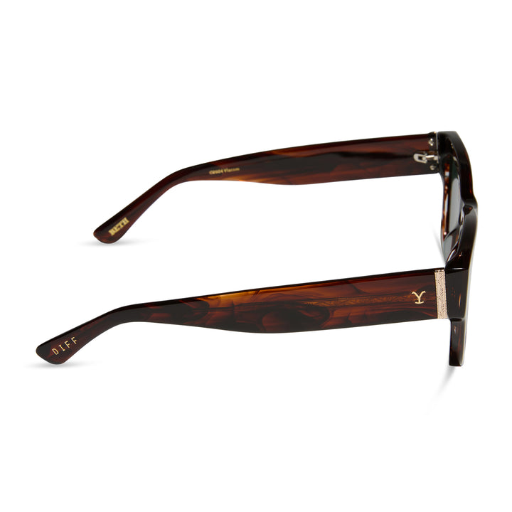 YELLOWSTONE BETH II SEQUOIA POLARIZED SUNGLASSES