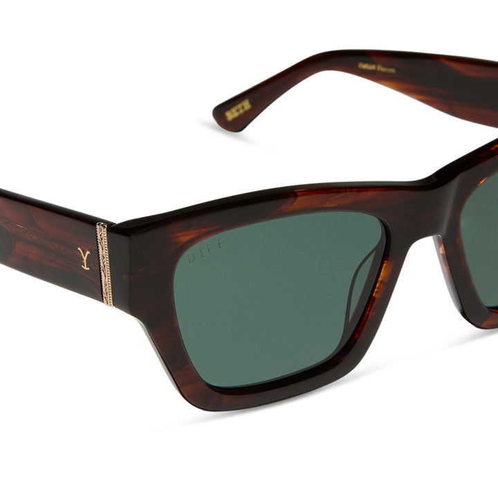 YELLOWSTONE BETH II SEQUOIA POLARIZED SUNGLASSES