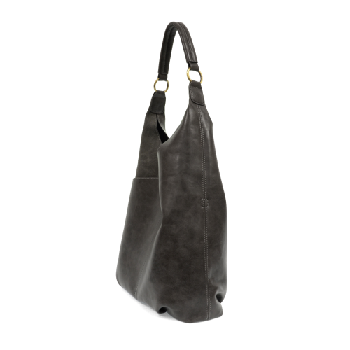 GREY DANI VINTAGE HOBO BAG