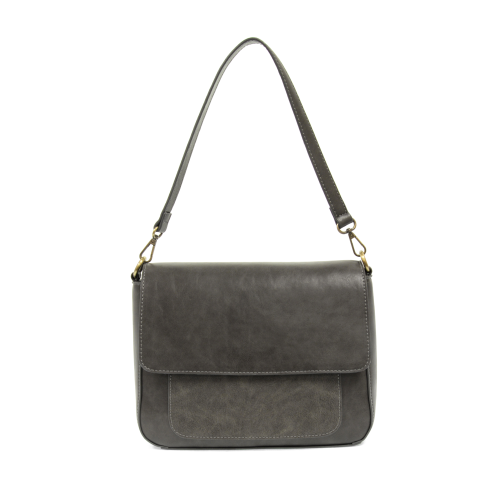 GREY LEXI CONVERTIBLE SHOULDER BAG