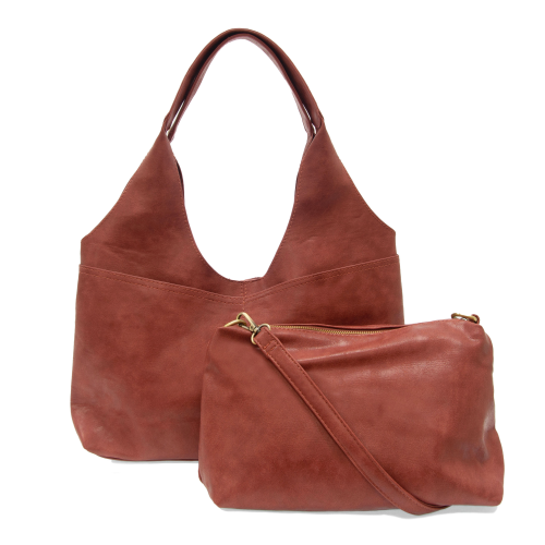 TERRACOTTA VAL 4 POCKET HOBO BAG
