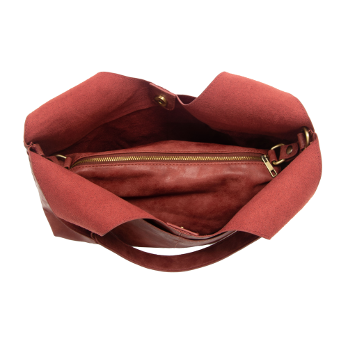 TERRACOTTA VAL 4 POCKET HOBO BAG