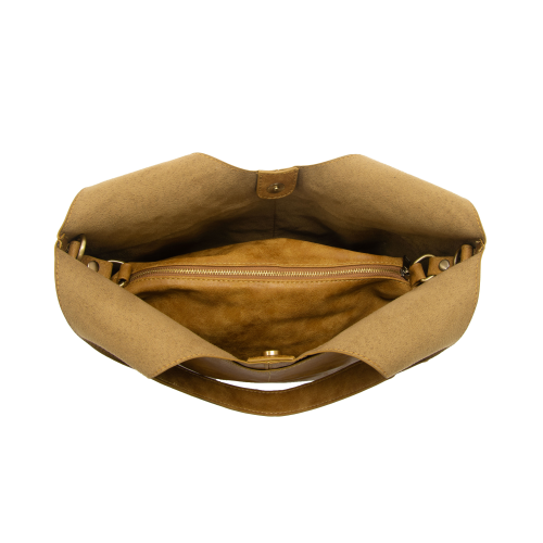 SPICY MUSTARD VAL 4 POCKET HOBO BAG