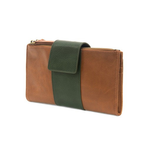 CHICORY + PINE CAMRYN COLORBLOCK CONVERTIBLE CROSSBODY WALLET