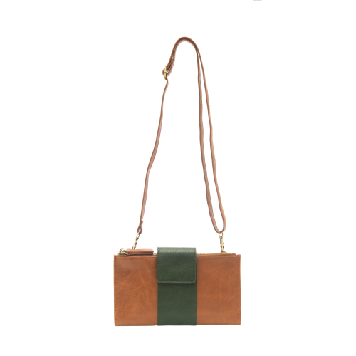 CHICORY + PINE CAMRYN COLORBLOCK CONVERTIBLE CROSSBODY WALLET