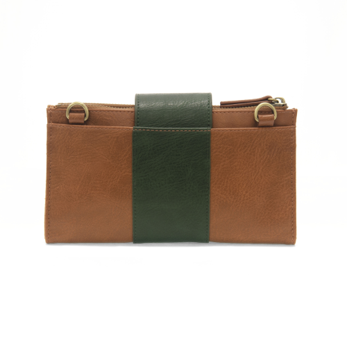 CHICORY + PINE CAMRYN COLORBLOCK CONVERTIBLE CROSSBODY WALLET