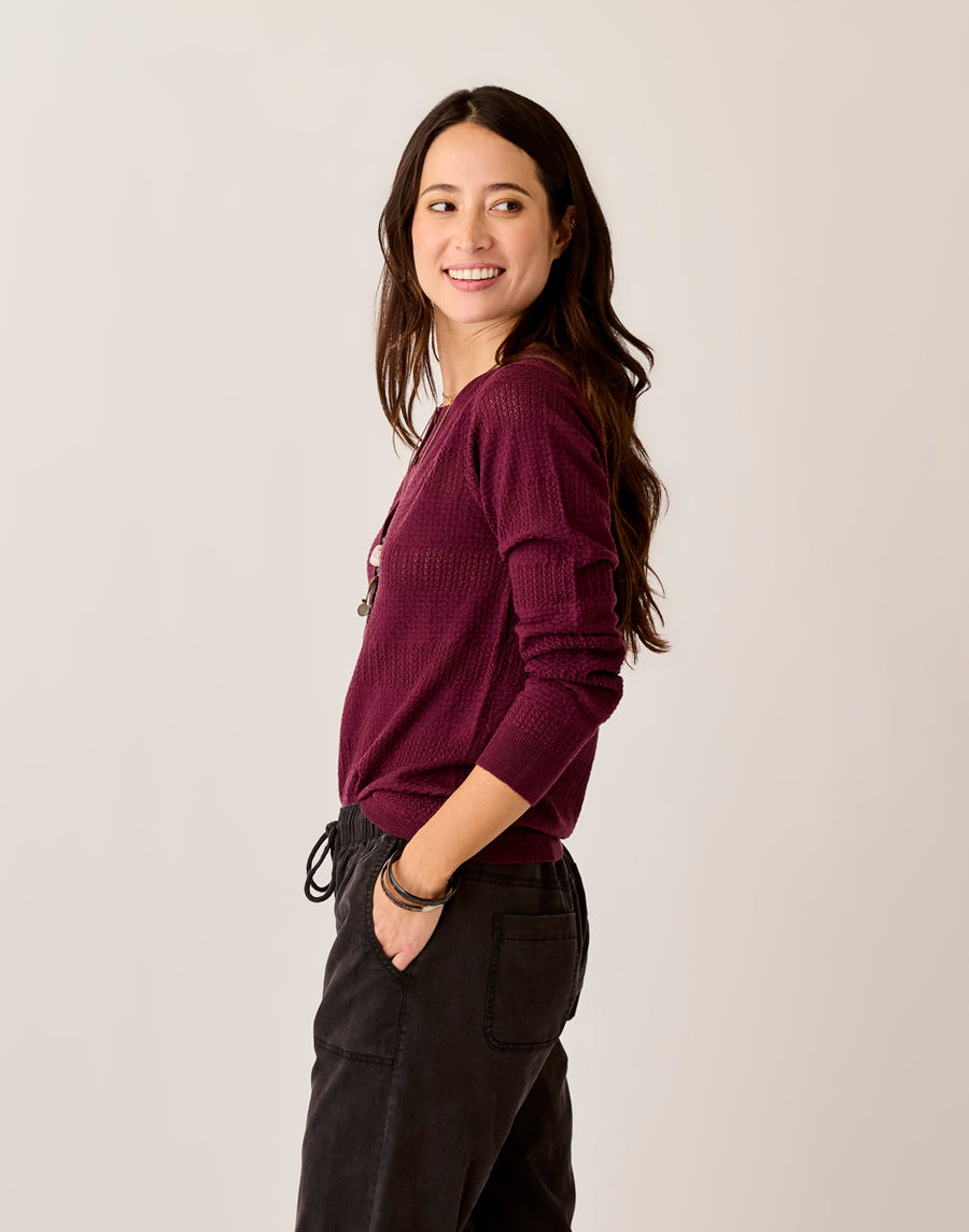 NIRVANA AMARA POINTELLE SWEATER
