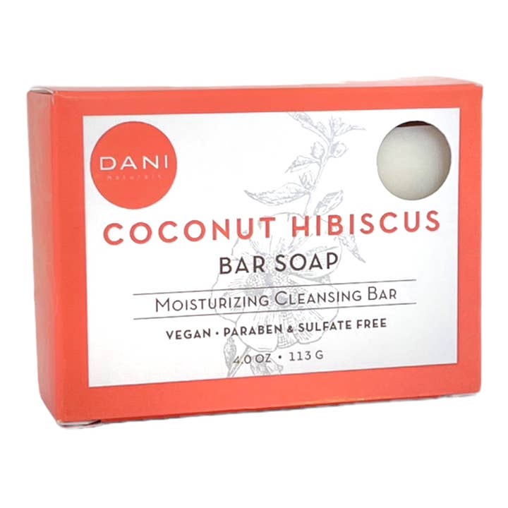 COCONUT HIBISCUS BAR SOAP

