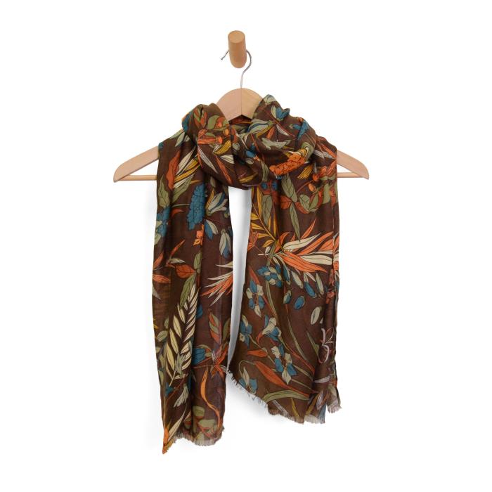 WALNUT WILD MEADOW SCARF
