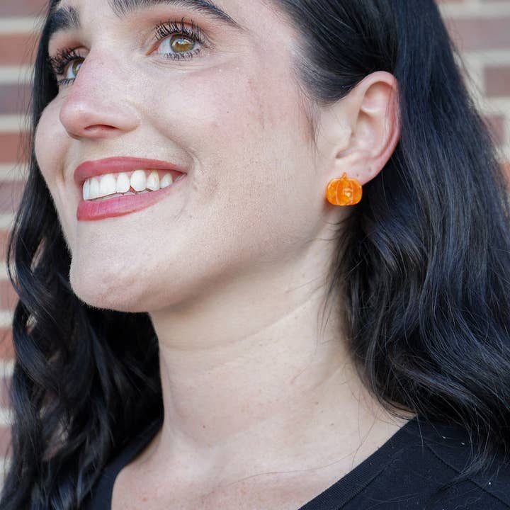 PUMPKIN PATCH POST EARRINGS
