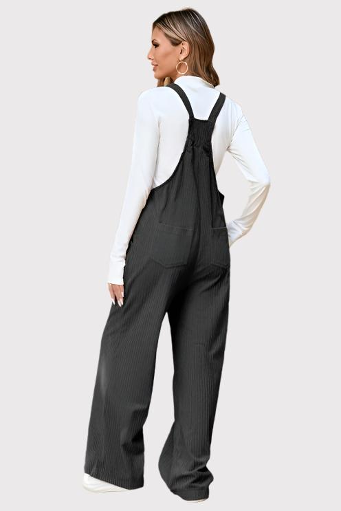 BLACK MY FIRST PICK EASY FIT OVERALL
