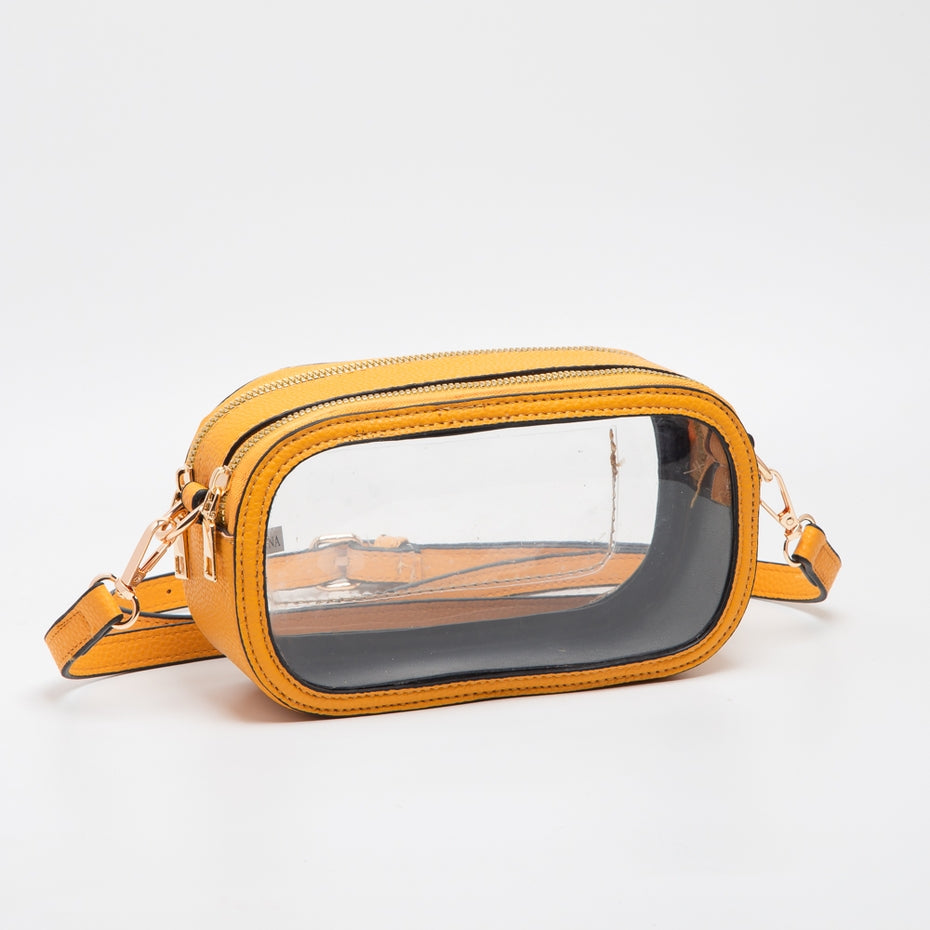 GOLD STADIUM CROSSBODY BAG
