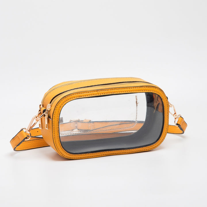 GOLD STADIUM CROSSBODY BAG