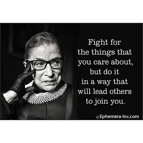 FIGHT FOR THE THINGS THAT YOU CARE ABOUT MAGNET
