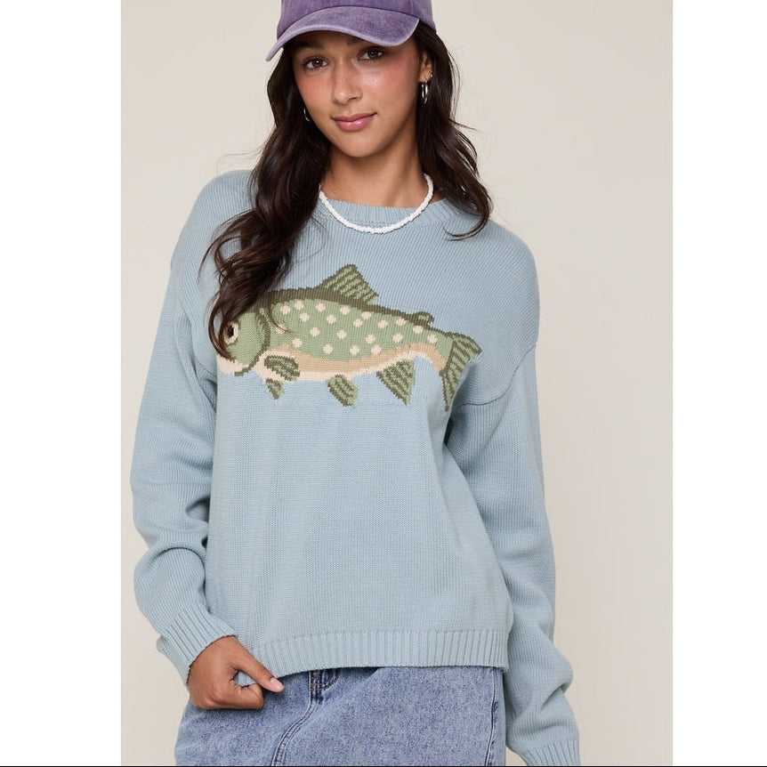 GONE FISHIN' SWEATER
