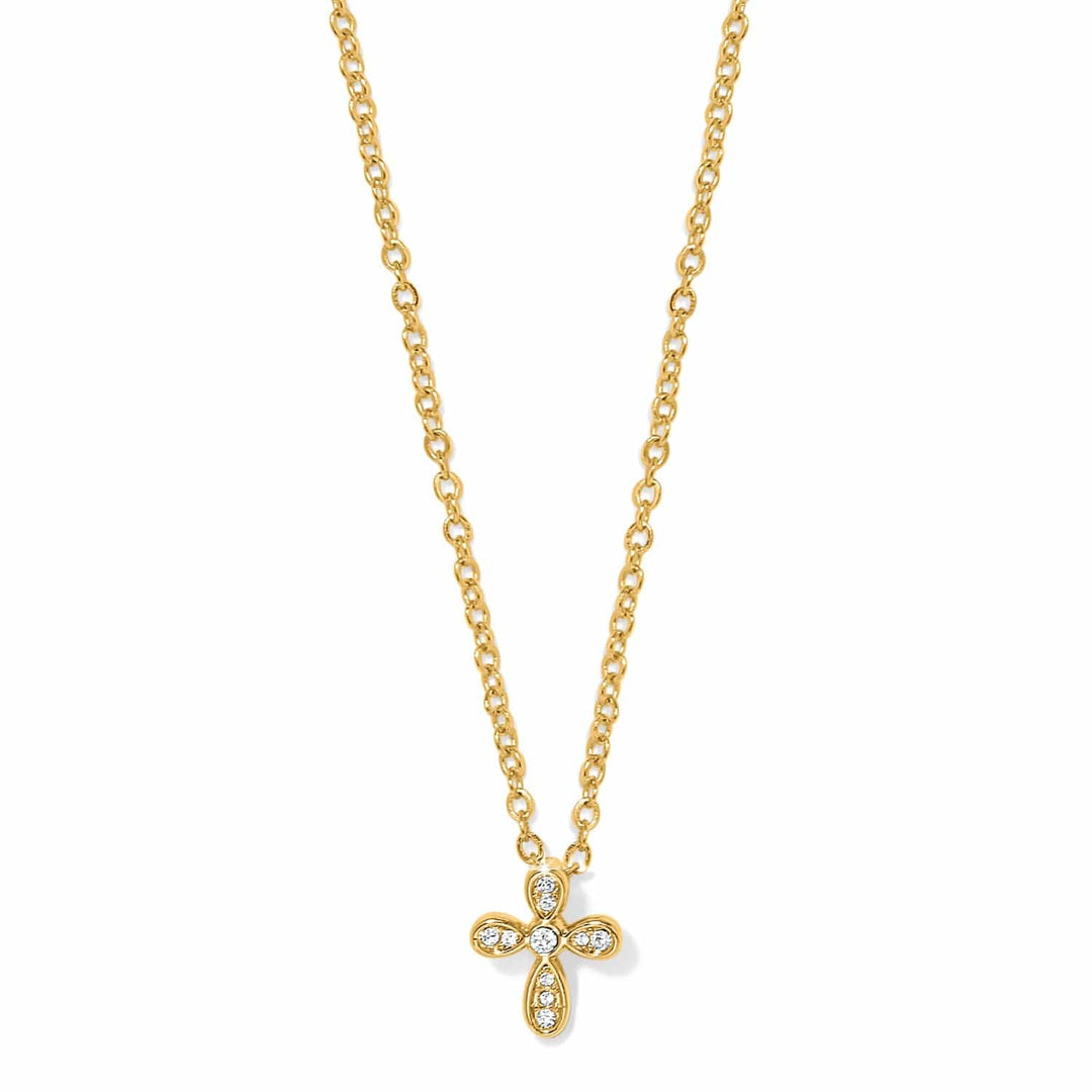 ENCHANTING CROSS GOLD NECKLACE