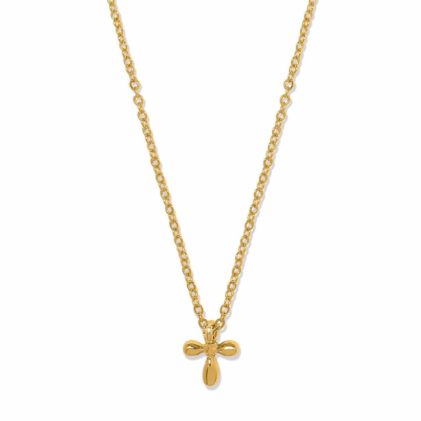 ENCHANTING CROSS GOLD NECKLACE

