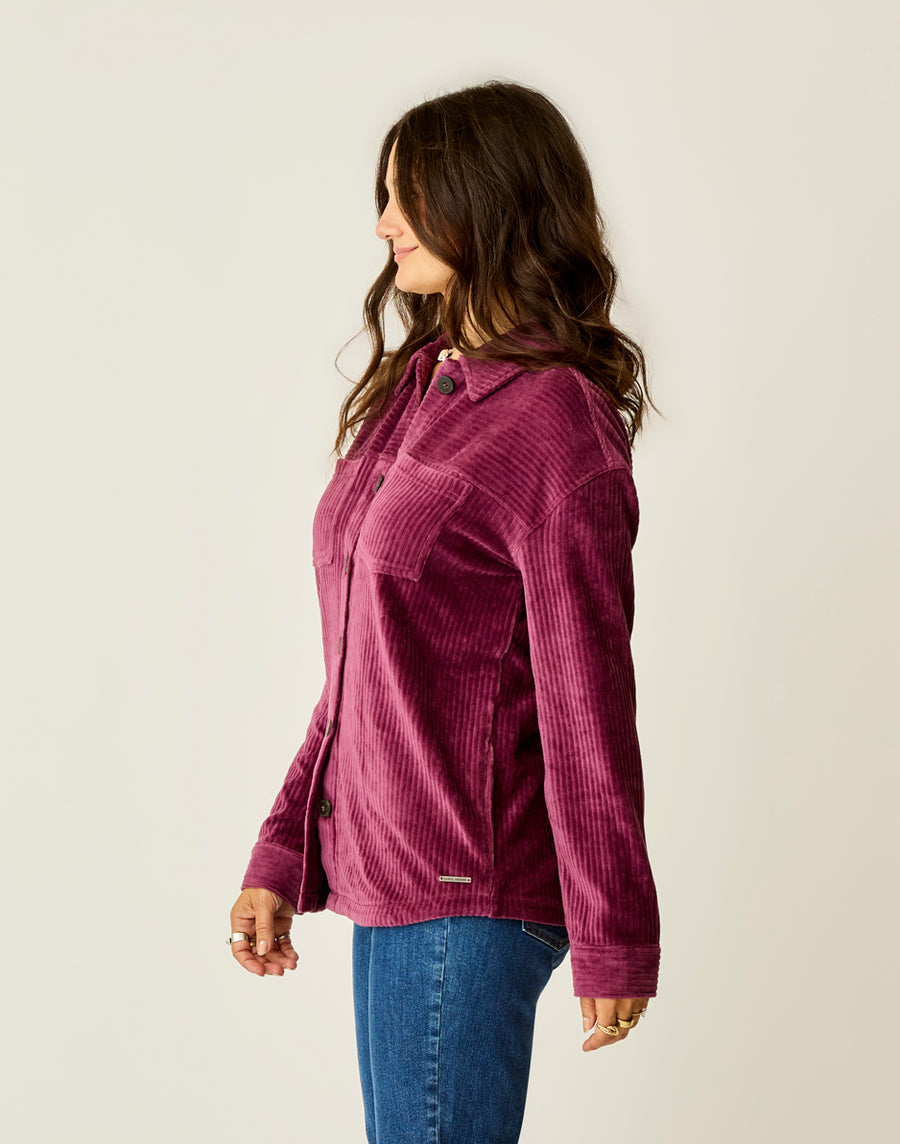 NIRVANA HUDSON STRETCH CORD SHACKET