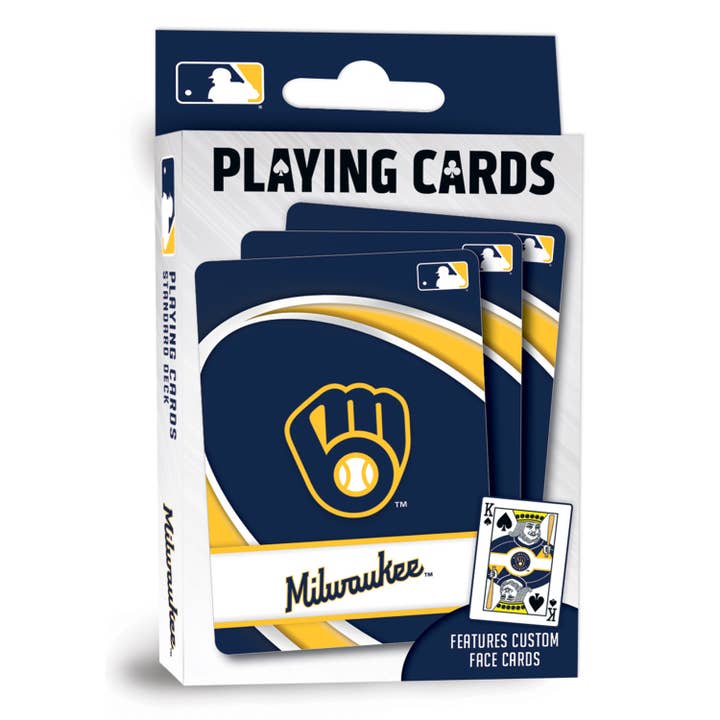 MILWAUKEE BREWERS PLAYING CARDS
