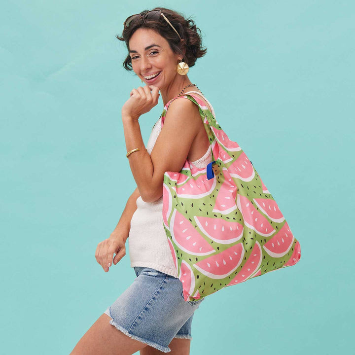 Watermelon Blu Bag Reusable Shopper Tote