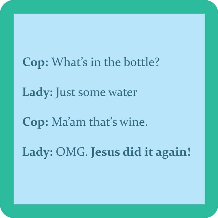 JESUS COASTER
