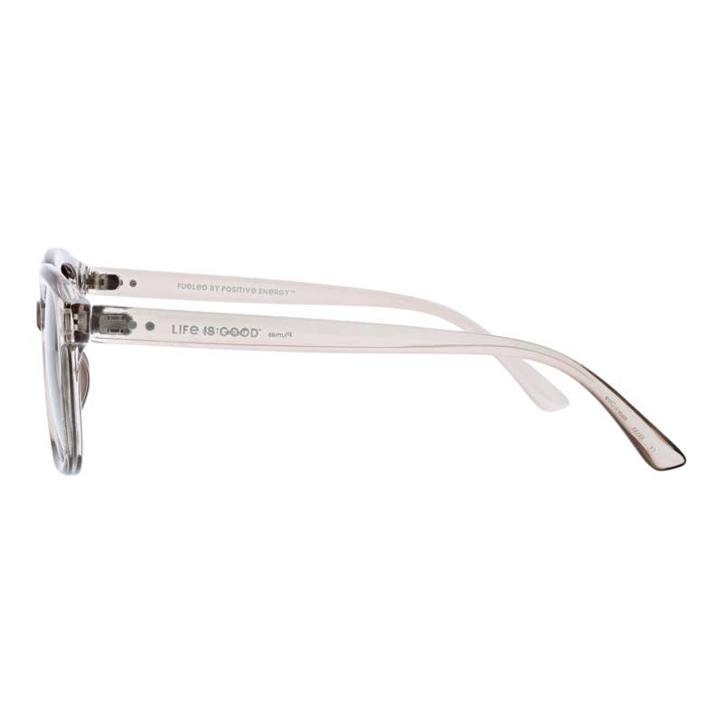 PLUMAS TAUPE POLARIZED SUNGLASSES