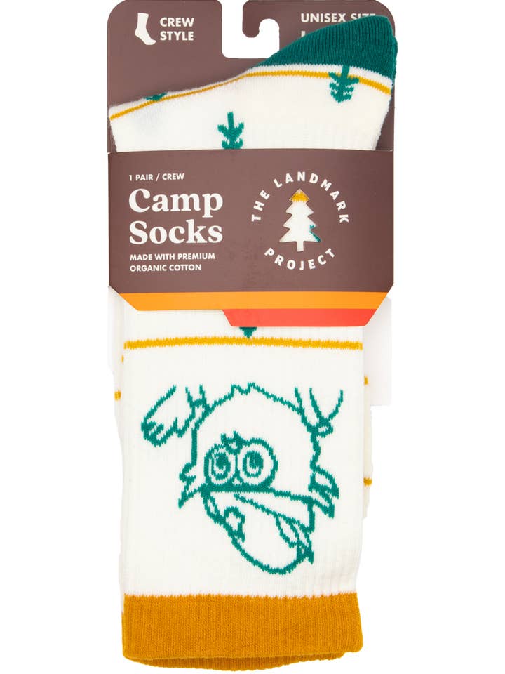 GIVE A HOOT CREW SOCKS