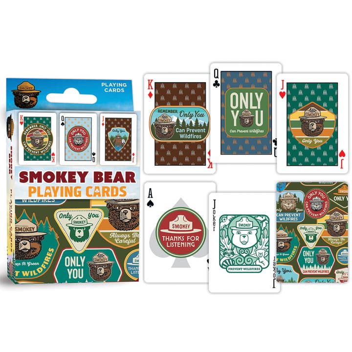 SMOKEY BEAR PLAYING CARDS