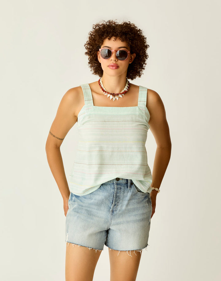 LIV SURF SPRAY TEXTURE STITCHED TOP