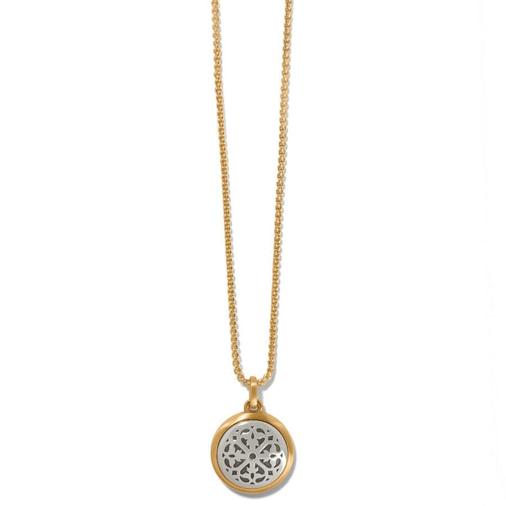 FERRARA TWO TONE LUCE SHORT NECKLACE
