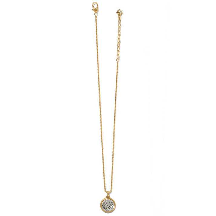 FERRARA TWO TONE LUCE SHORT NECKLACE
