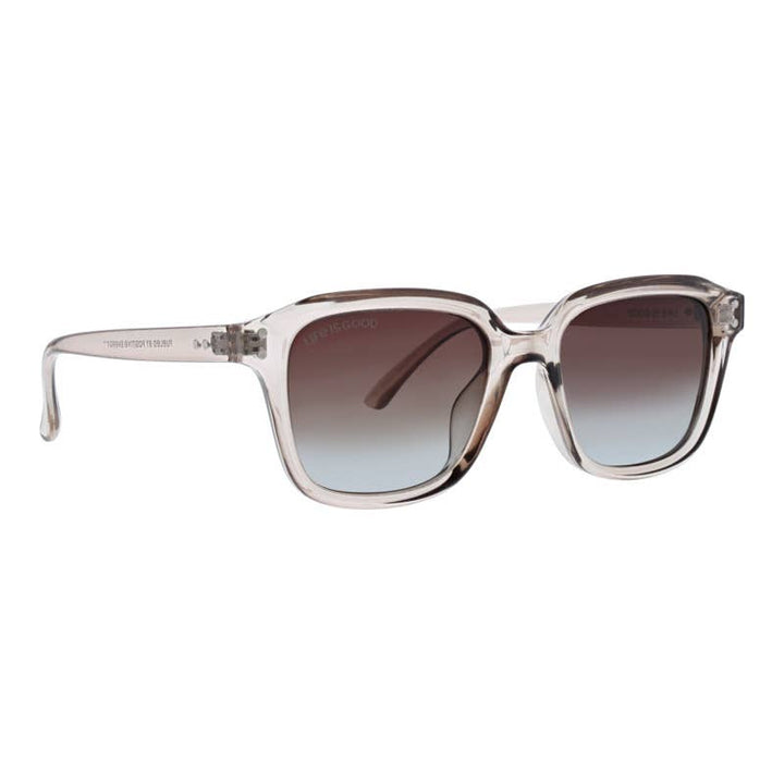 PLUMAS TAUPE POLARIZED SUNGLASSES