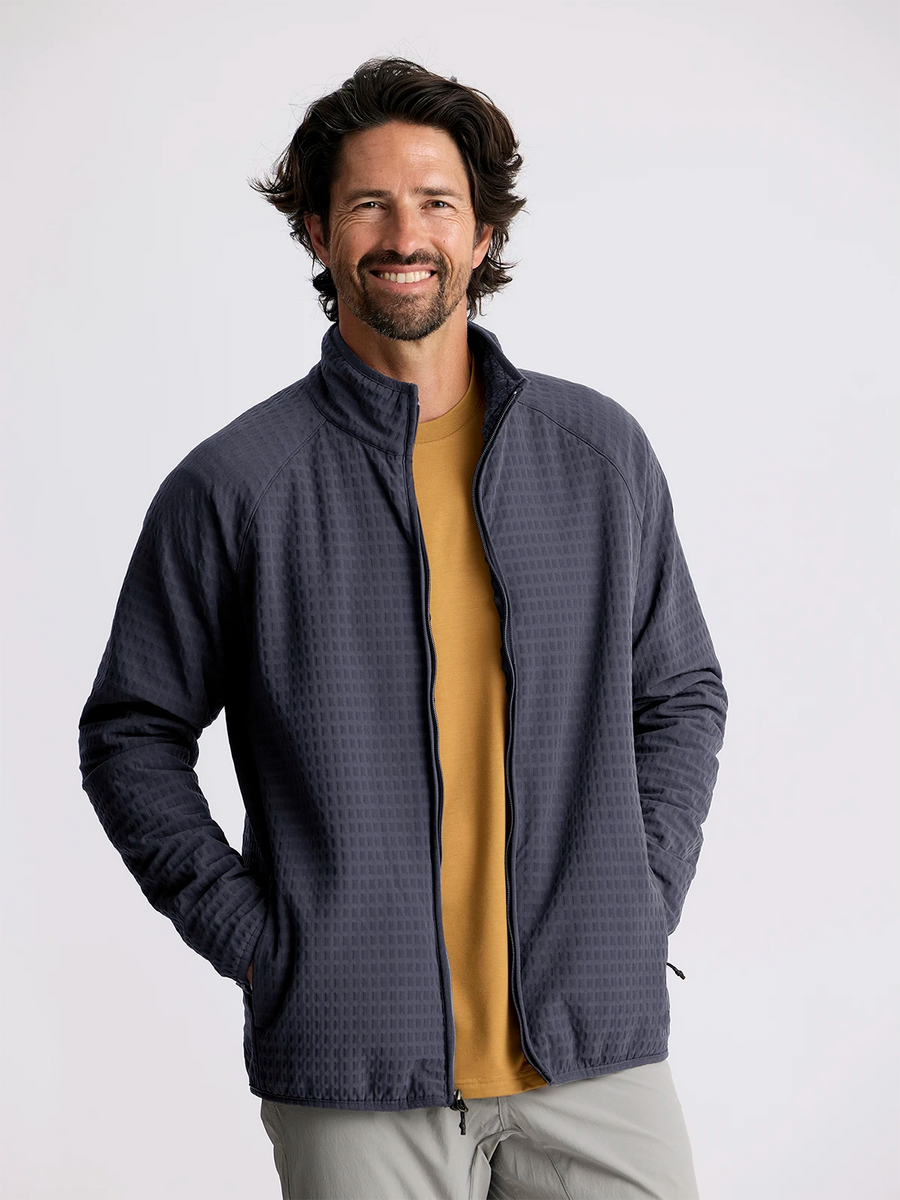 MEN'S STORM CLOUD GRIDBACK FLEECE JACKET
