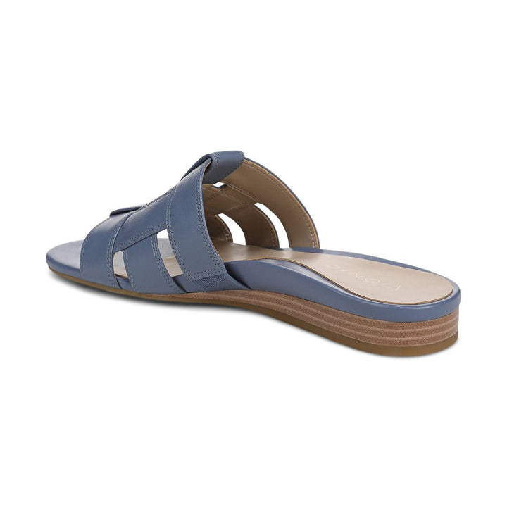 GLENDORA PACIFIC BLUE SLIDE SANDALS