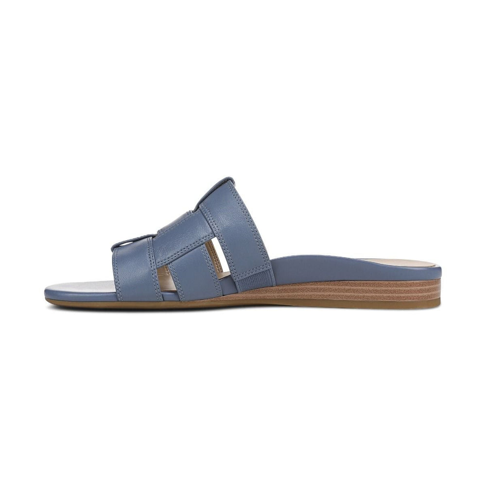 GLENDORA PACIFIC BLUE SLIDE SANDALS
