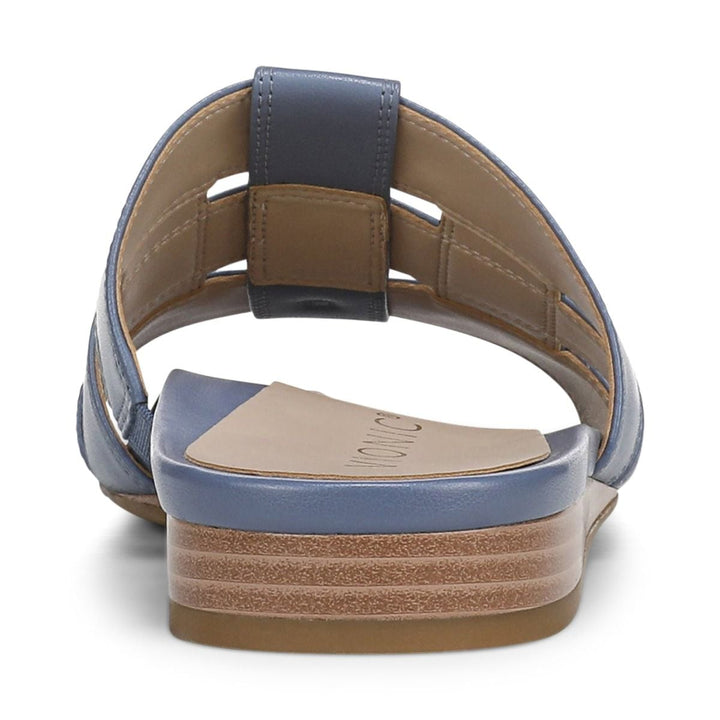 GLENDORA PACIFIC BLUE SLIDE SANDALS