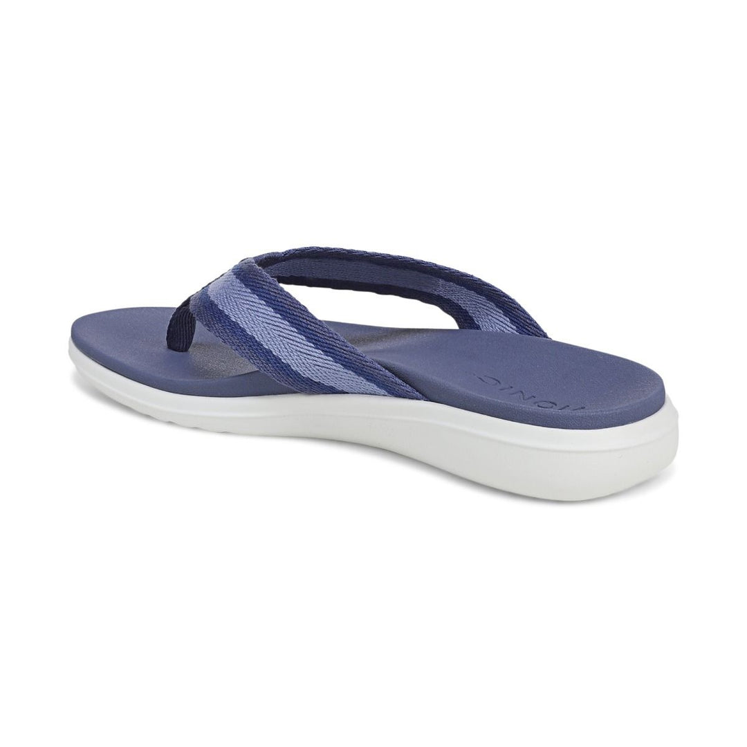 INDIGO BEACH MARLIN BLUE TOE POST SANDAL