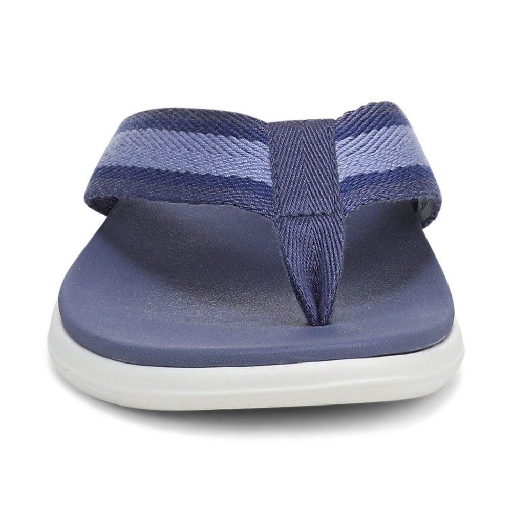 INDIGO BEACH MARLIN BLUE TOE POST SANDAL
