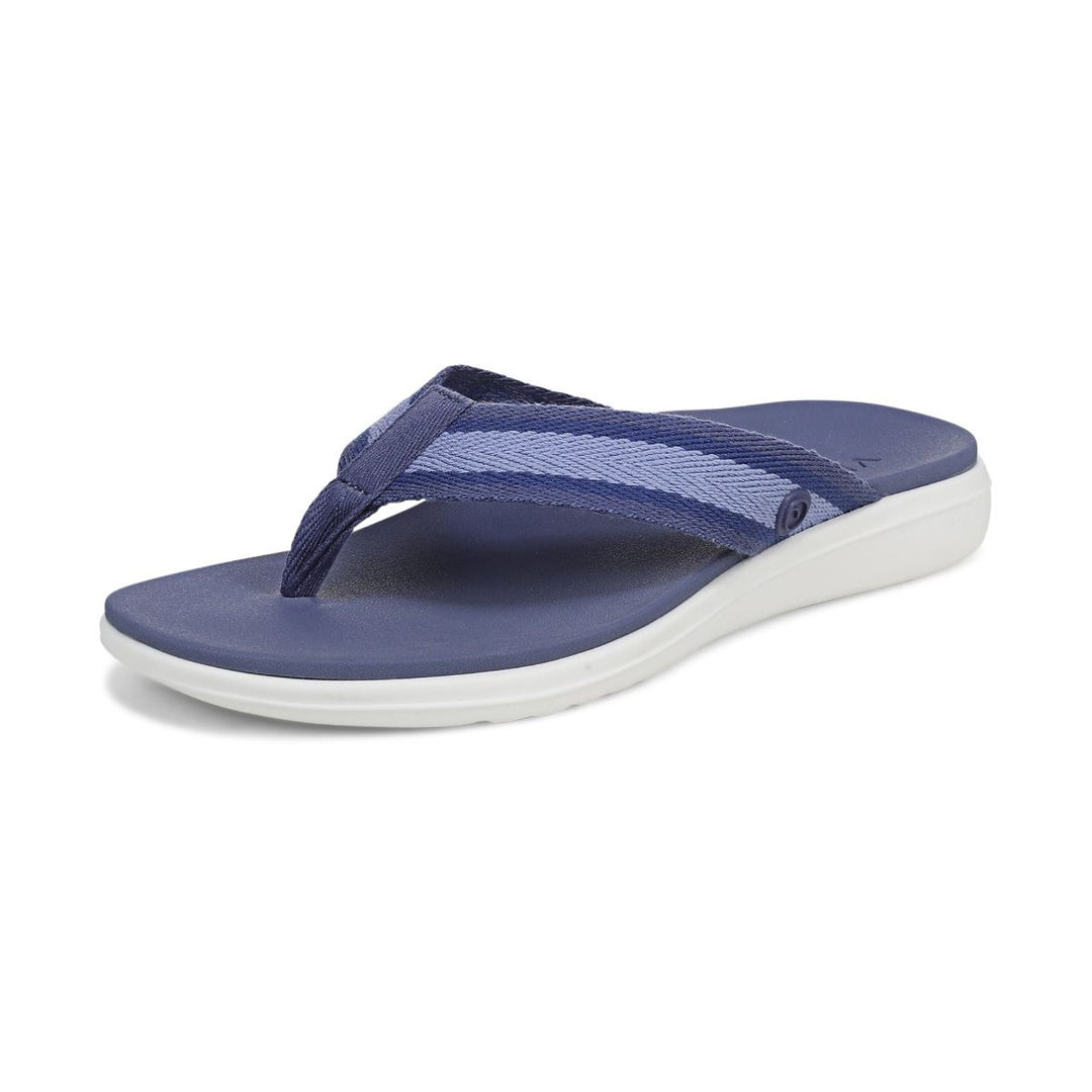 INDIGO BEACH MARLIN BLUE TOE POST SANDAL