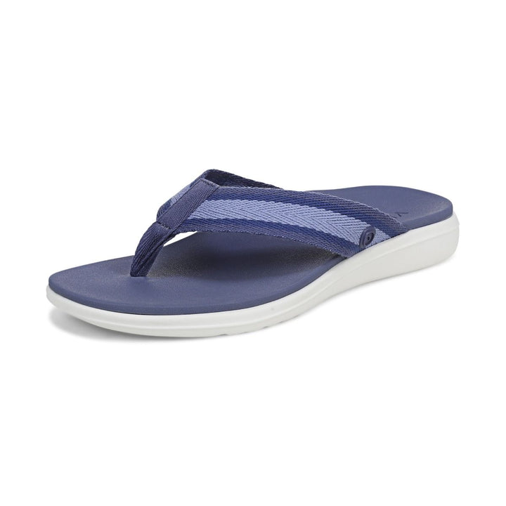 INDIGO BEACH MARLIN BLUE TOE POST SANDAL