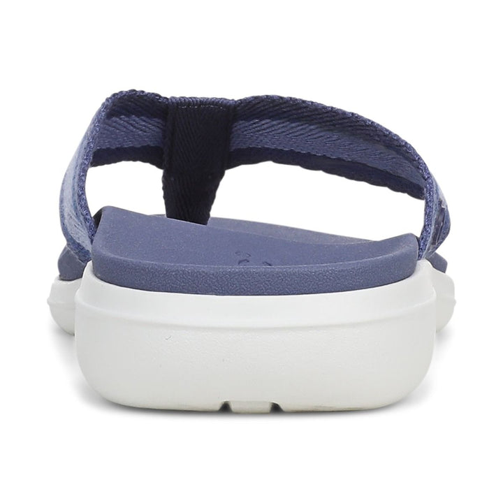 INDIGO BEACH MARLIN BLUE TOE POST SANDAL