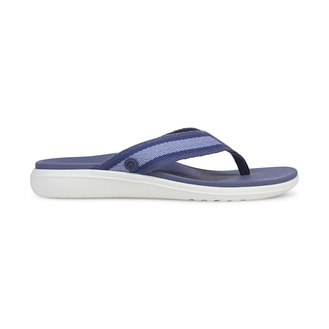 INDIGO BEACH MARLIN BLUE TOE POST SANDAL