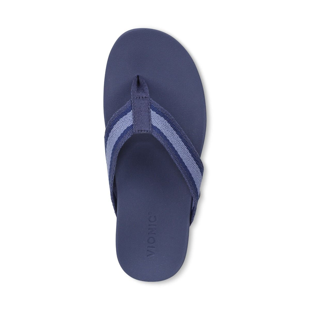 INDIGO BEACH MARLIN BLUE TOE POST SANDAL