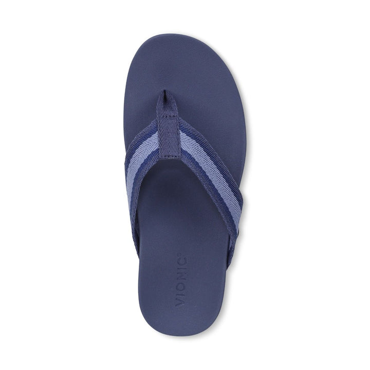 INDIGO BEACH MARLIN BLUE TOE POST SANDAL