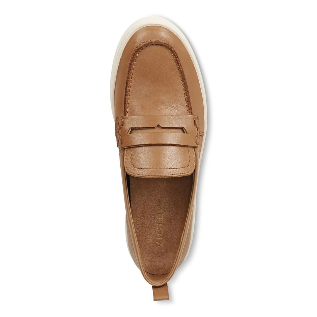 CAMEL UPTOWN LEATHER LOAFER